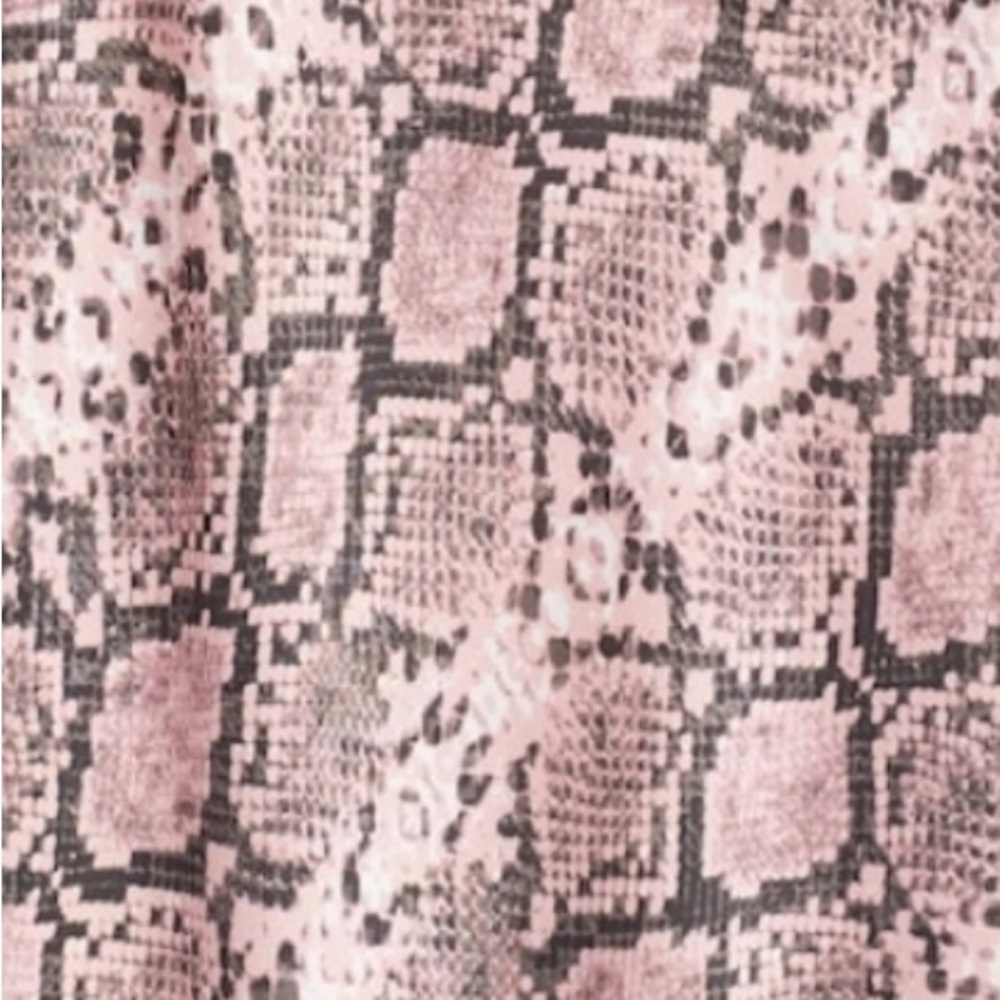 HP! Banana Republic Snakeskin Maxi Skirt in Pink and Gray. Size XL. NWT! - Picture 2 of 2